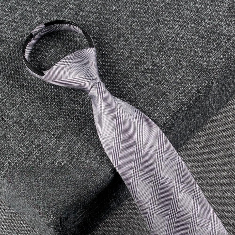 

Регулируемый Автоматический Галстук-молния Полиэстеровый Полосатый Галстук-крават Мода Ленивый Мужской Галстук Аксессуары для Костюма Style J