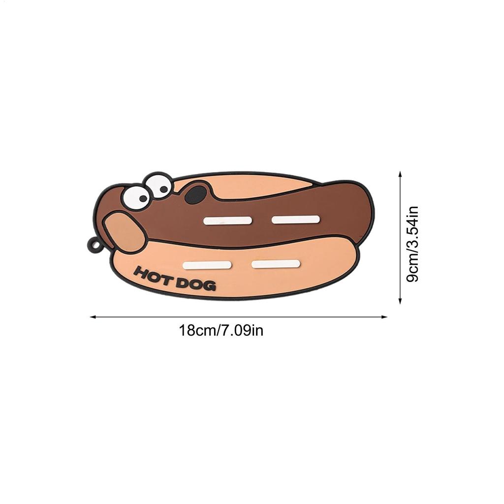 Heat Resistant Mat Cute Cartoon Silicone Non-Slip Protector Hot Food Bowl Mat For Home Restaurant Under Draining Counter