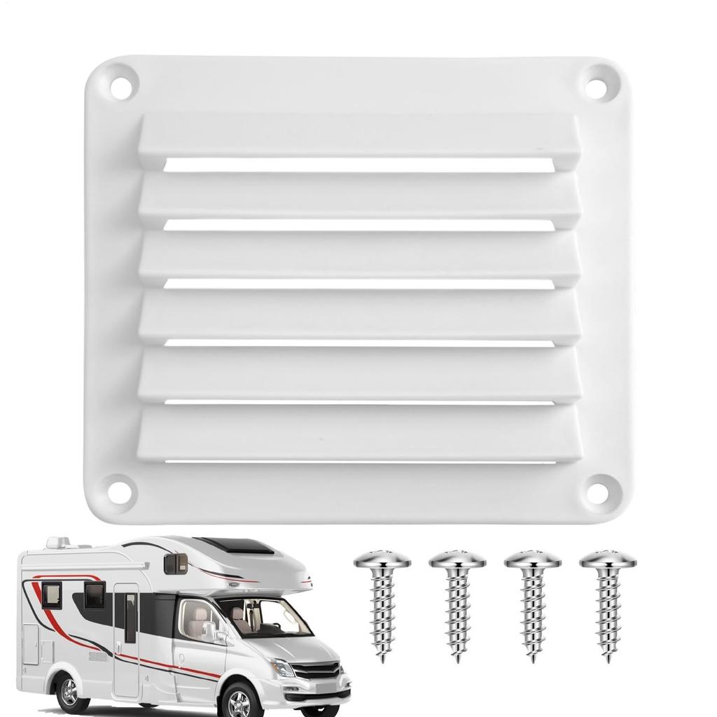 Air Vent Grille Cover, Vent Plate - Boat Vent Cover | Marine Ventilation Plate,