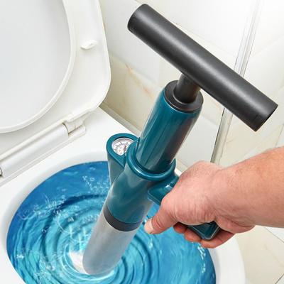 Toilettenkolben, leistungsstarker Toilettenrohr-Entstopfer, Edelstahl-Bodenablauf-Entstopfer für Badezimmer und Küche