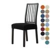 Stretch Dining Chair Cover Soft Removable Anti Dust Seat Slipcover For Hotel Home Restaurant Furniture Protection