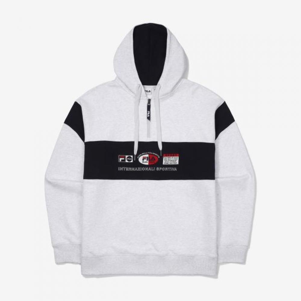 Fila Blocking Hoodie Heritage WHITEMELANGE/095