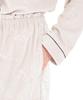 Narue Snow Smoothie Ribbon Embossed Tailored Pajama Set Women's