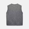 Spring New Women's Clothing Daily Commute Style Knitted round Neck Button Sleeveless Vest Waistcoat 2893141