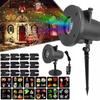 Christmas Snow LED Projector 48 Patterns Laser Spotlight For House Projector