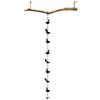 1m Mobile Birds On Cups Metal Rain Chain Decor Rain Catcher For Gutter Roof Decoration Metal Drainage Rain Chain Downspout Tool