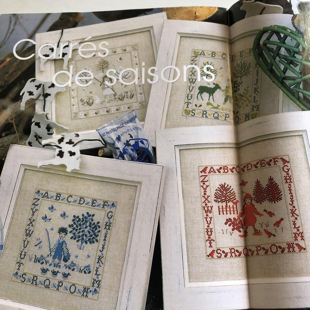 [USED] Cross-stitch book Enginger Samoiloff France