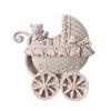 Baby Carriage Silicone Molds DIY Baby Birthday Fondant Cake Decorating Tools Polymer Clay Candy Chocolate Moulds