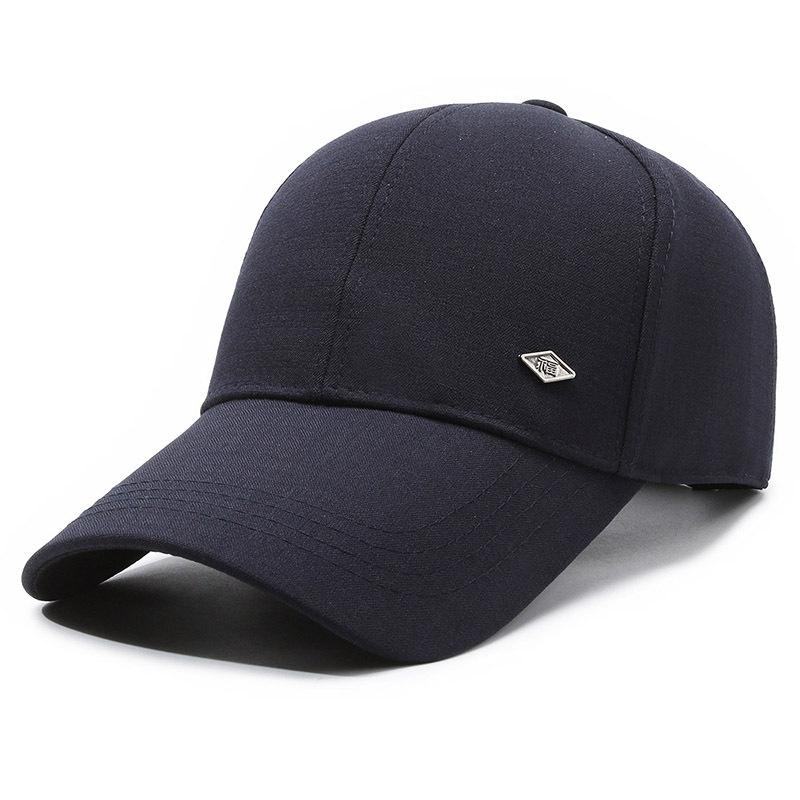 Men's Long Brim Baseball Cap Sunscreen Sun Hat Spring Summer Outdoor Fishing Sun Protection Cap Male Peak Cap