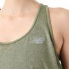New Balance Sleeveless Athletics Tank Training DHO Olivine Size S Women's Top, Sports, Yoga, Sweat-Wicking, Quick-Drying, (WT41250), (Dark Heather),