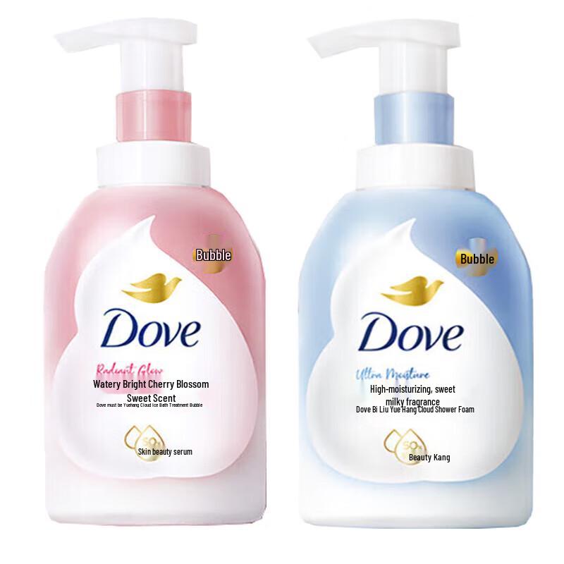 

Dove Foam Shower Gel Duo Pack