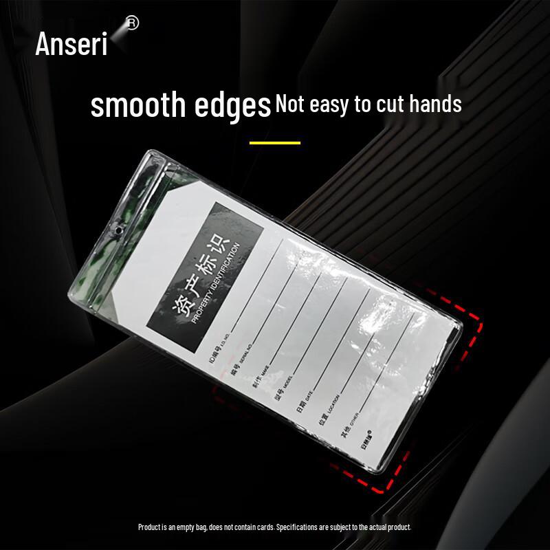 Transparent Waterproof Soft Card Holder