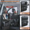 Raksonic Popular Car Seatback Back Seat Car Storage Seatback Pocket with iPad Folding Large Car Black 3 Pocket, Storage, Dirt-Resistant, Pocket,