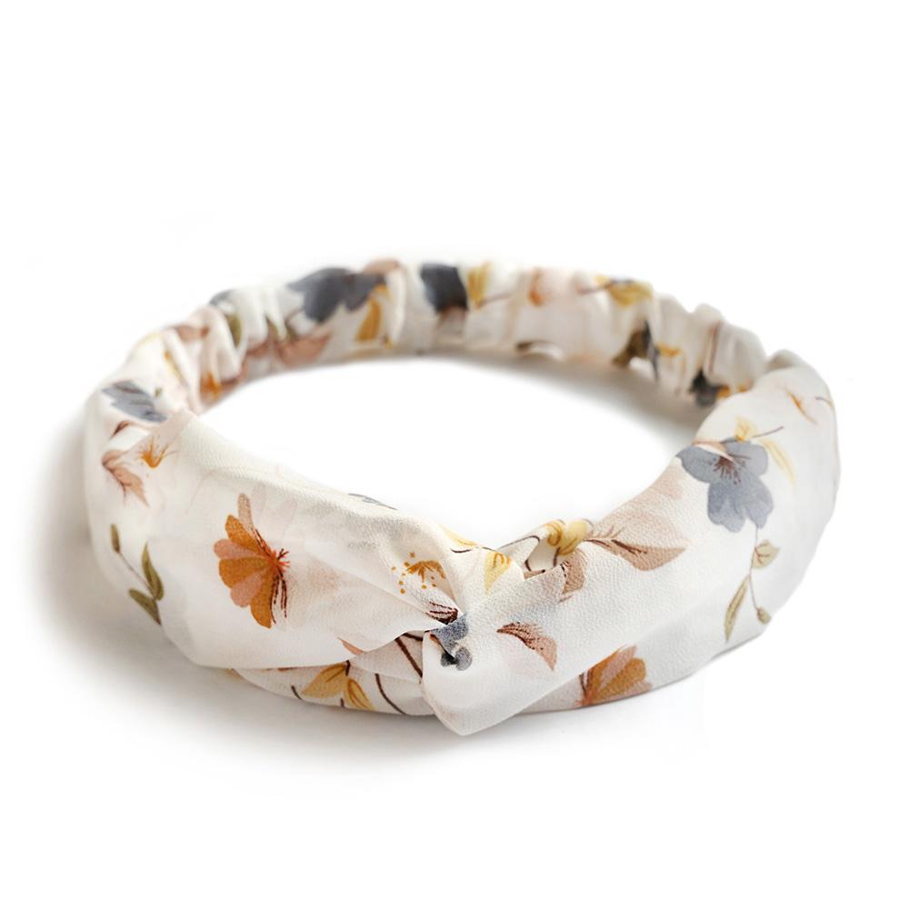 Fashion Women Girls Summer Bohemian Hair Bands Print Headbands Vintage Cross Turban Bandage Bandanas HairBands Hair Accessories