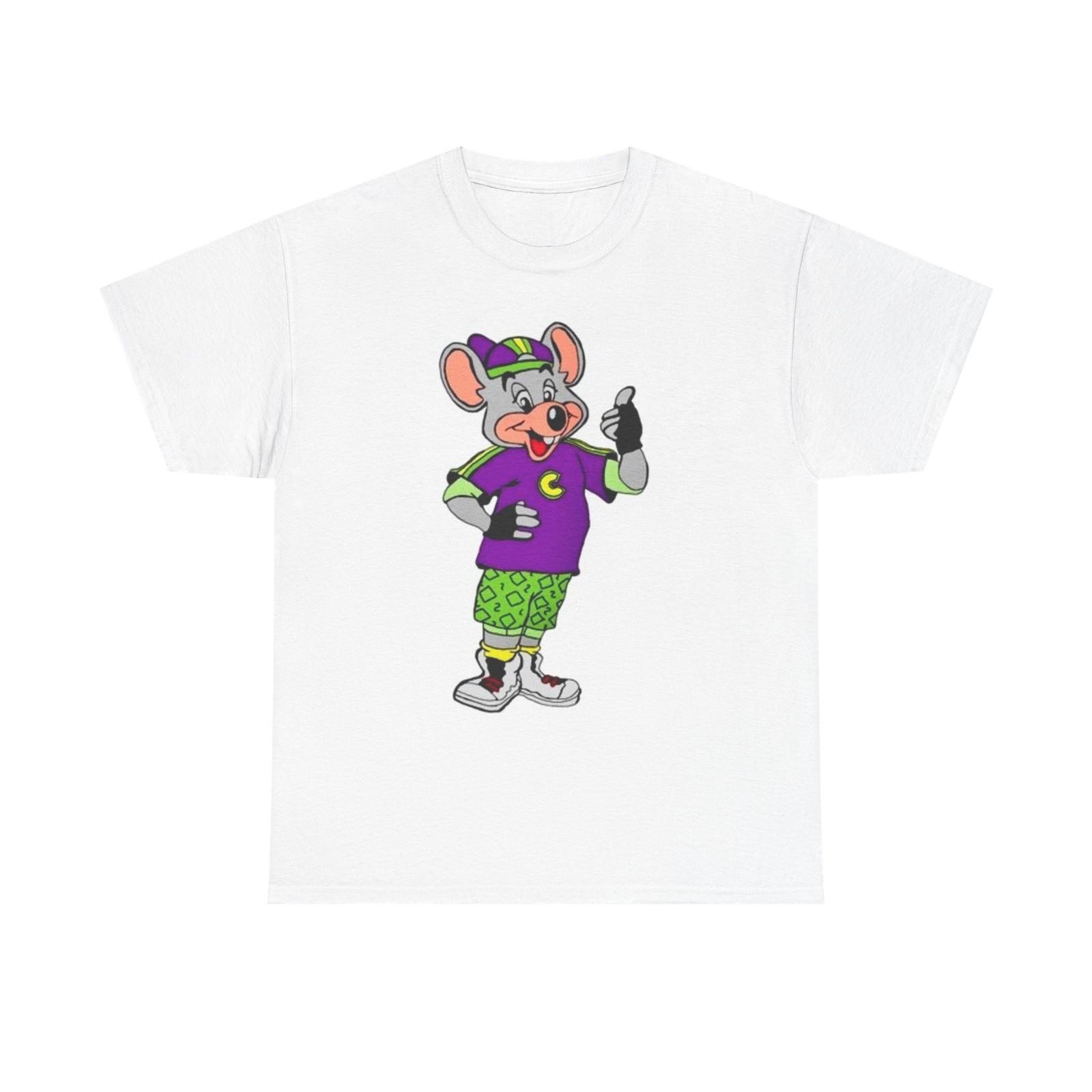 Chuck E Cheese T Shirt BRAND NEW Apparel Unisex Graphic Tee USA S