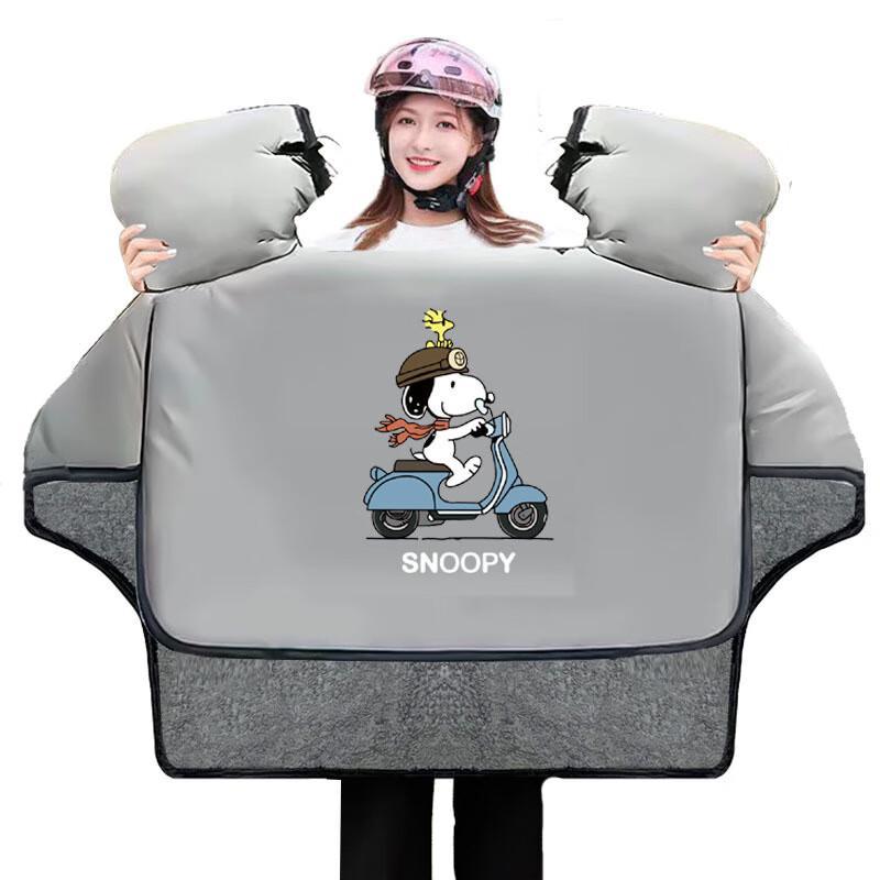 Winter Fleece-Lined Electric Scooter Windproof Cover
