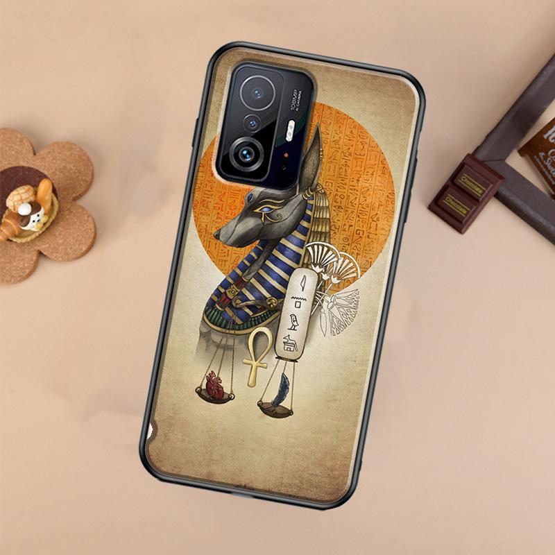 Anubis Egyptian God Case For Xiaomi POCO X7 X6 X5 X3 Pro F3 F5 F6 M6 Pro 13 14 Ultra 11T 12T 13T 14T Pro Cover