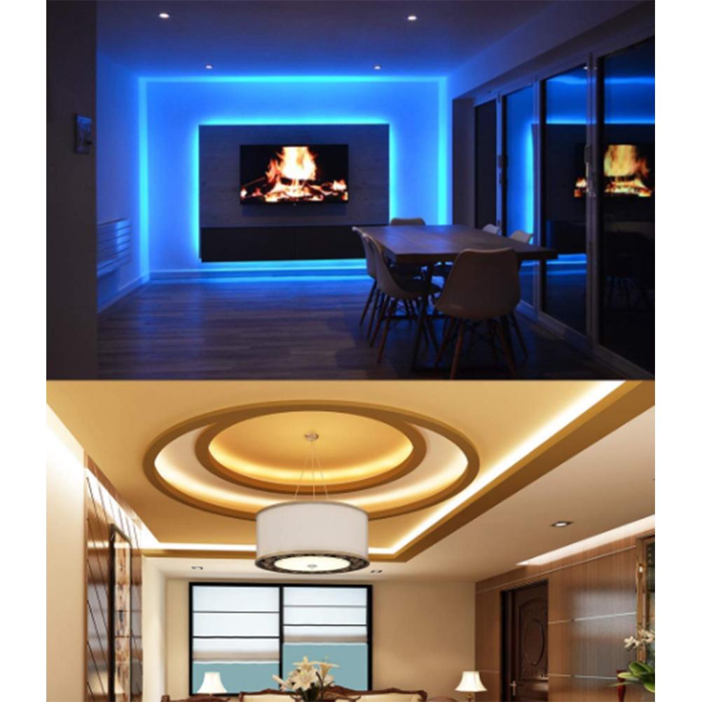5M LED RGB Light Rechargeable Light Strap with Remote Control Indoor Bedroom Decor