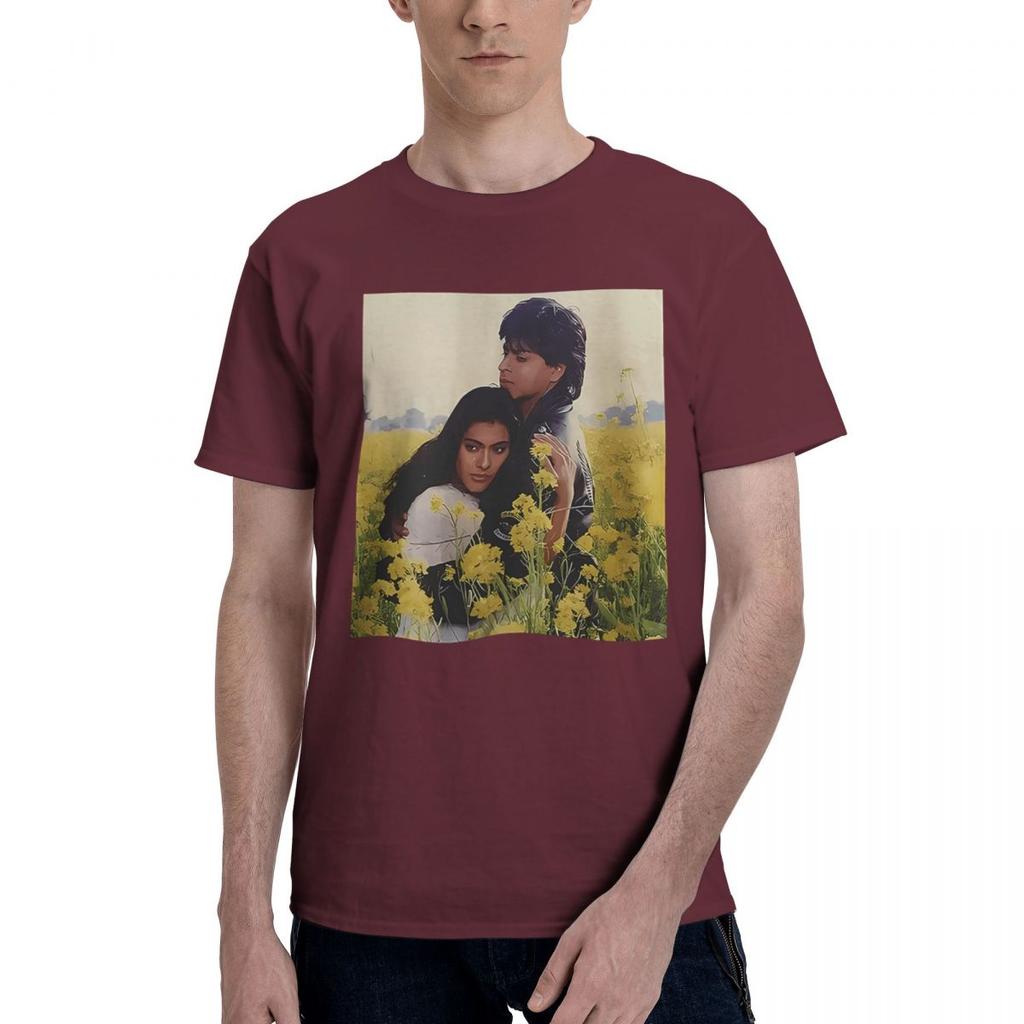 Dilwale Dulhania Le Jayenge Srk Shahrukh Khan 100 Cotton Casual Breathable Confortable Tshirt Funny Ugus TShirts Mens Gifts