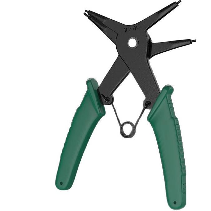 Two-in-One Multifunctional Circlip Pliers for Internal and External Rings