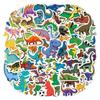 110 Waterproof Cute Cartoon Dinosaur Stickers for Journals, Bottles, and Computers