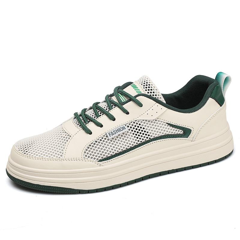 Men's shoes summer breathable outdoor new mesh thin hollow mesh shoes sports casual little white board shoes summer shoes