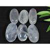 288Cts. Natural Pink Rose Quartz Oval Cabochon Loose Gemstone 06 Pcs Lot A-06