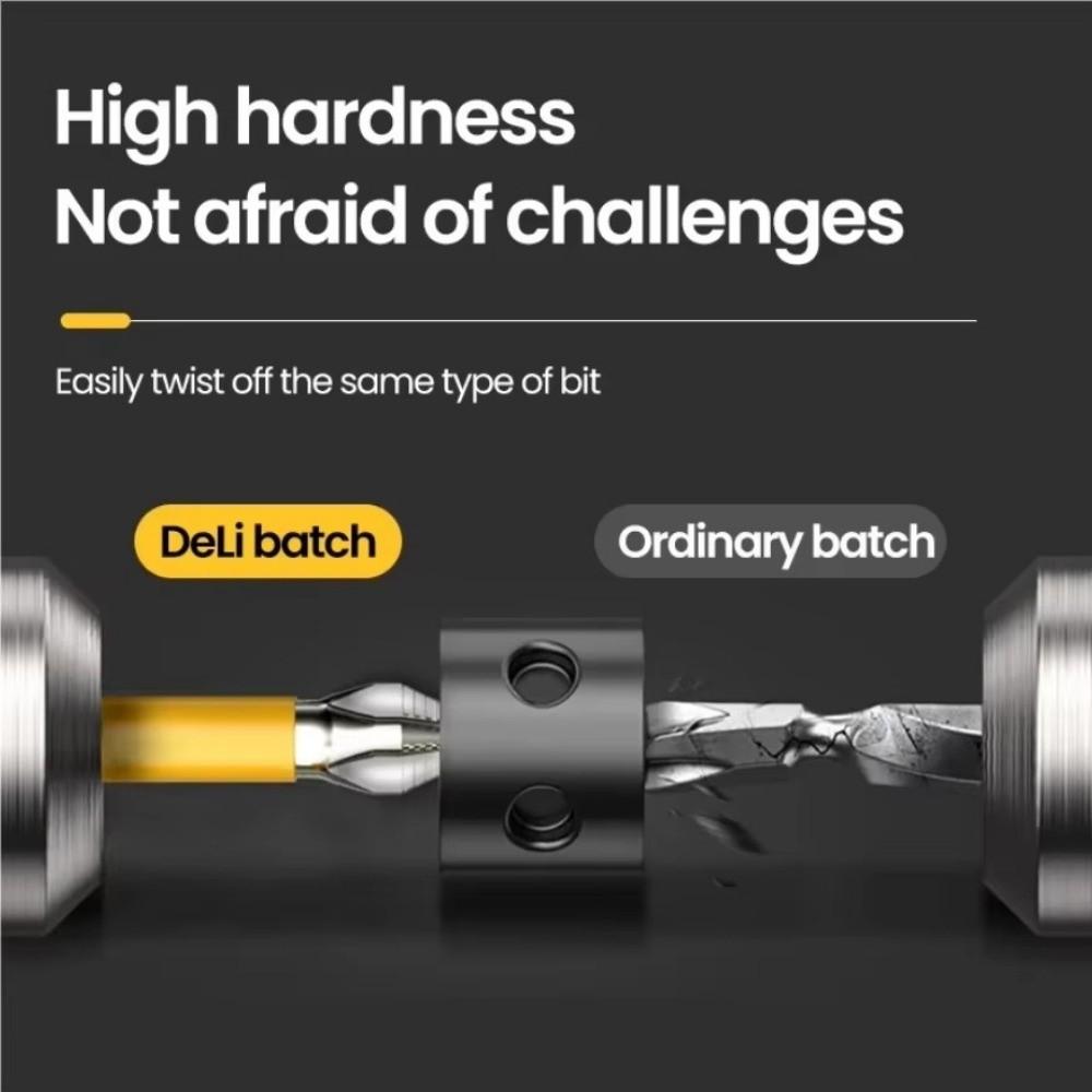 6Pcs Non-slip Cross Screwdriver Strong Magnetic Ph2 Screwdriver Bit Home Repair