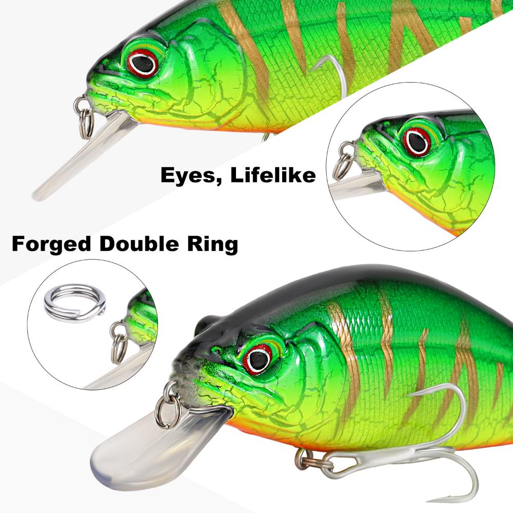 Minnow Fishing Lures 34g Jig Bait Fishing Crank Hook Kits De Pesca Completo Bass Carp Fishing Bait Fishing Lure Set