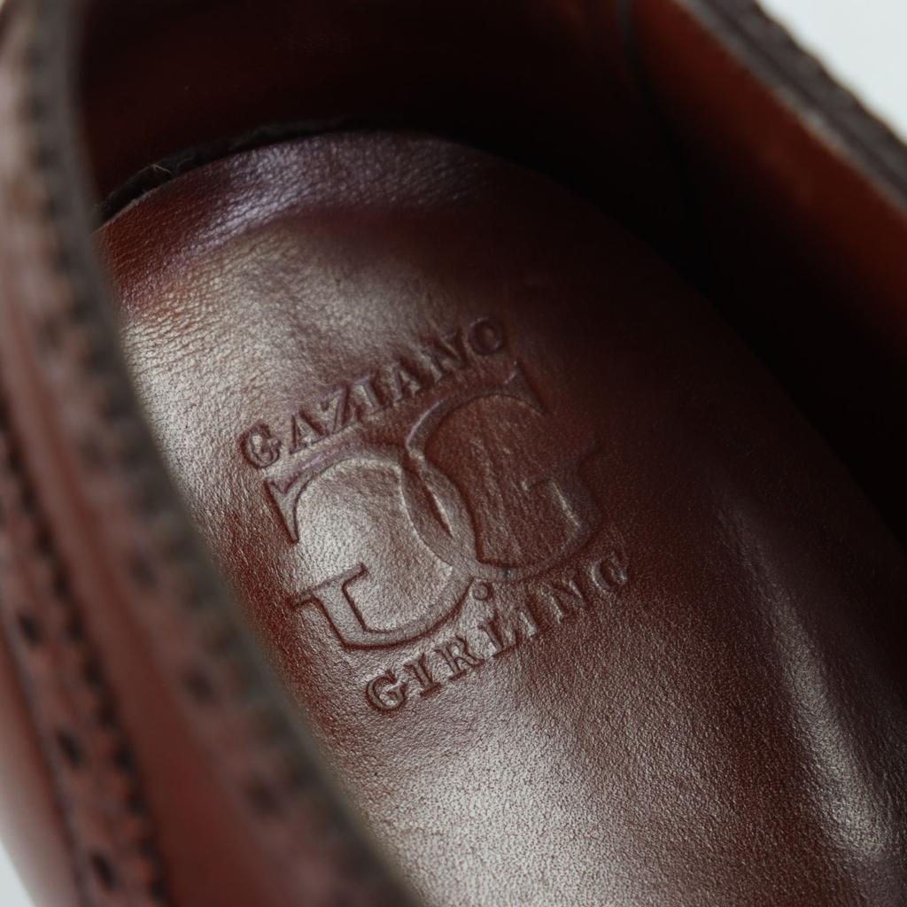 Great GAZIANO&GIRLING Leather shoes Brown leather mens Used