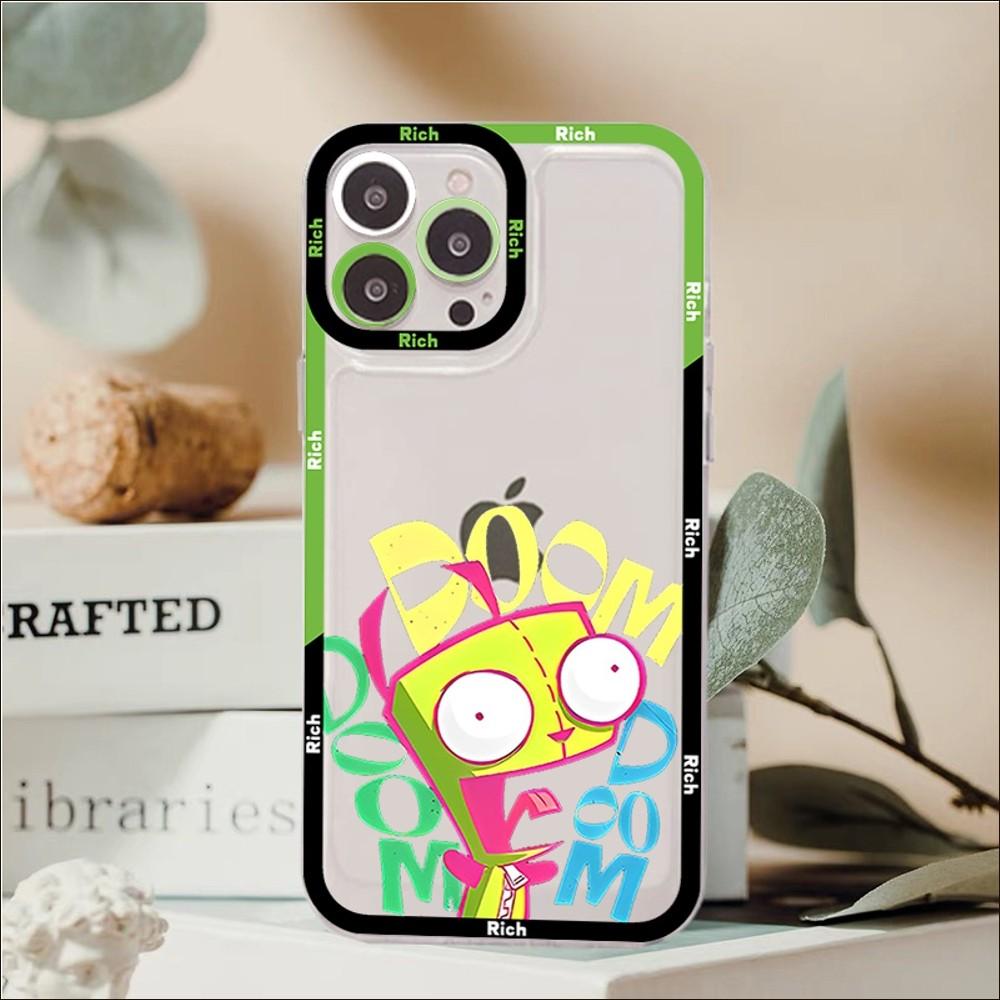 Invader Zim Phone Case For IPhone 14 13 12 11 Pro Max XS X XR SE 2020 6 7 8 Plus Mini Protective Cover