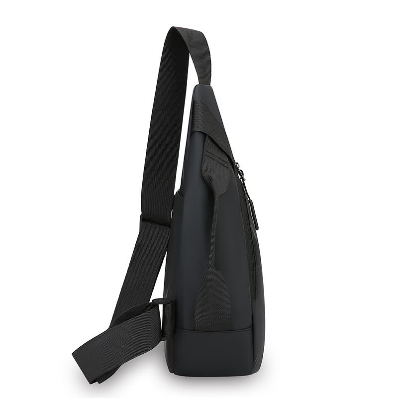 Unisex Crossbody Bag Adjustable Zip Casual Sling Shoulder Flap Bags Large Capacity Chest Bag Phone Bag