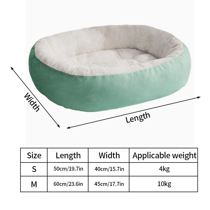 Dog Bed Cute Warm Pet Beds Winter Warm Mat for Dogs Dog Cat Fluff Sleeping Bed Soft Pet Sofas Household Pet Dog Supplies 1pc