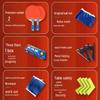 Lantu Foldable Competition Table Tennis Table