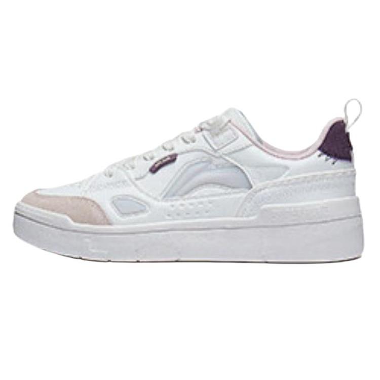 (WMNS) Li-Ning COMMON 80s White Grey Women s AGCT228-2 EU 40⅓