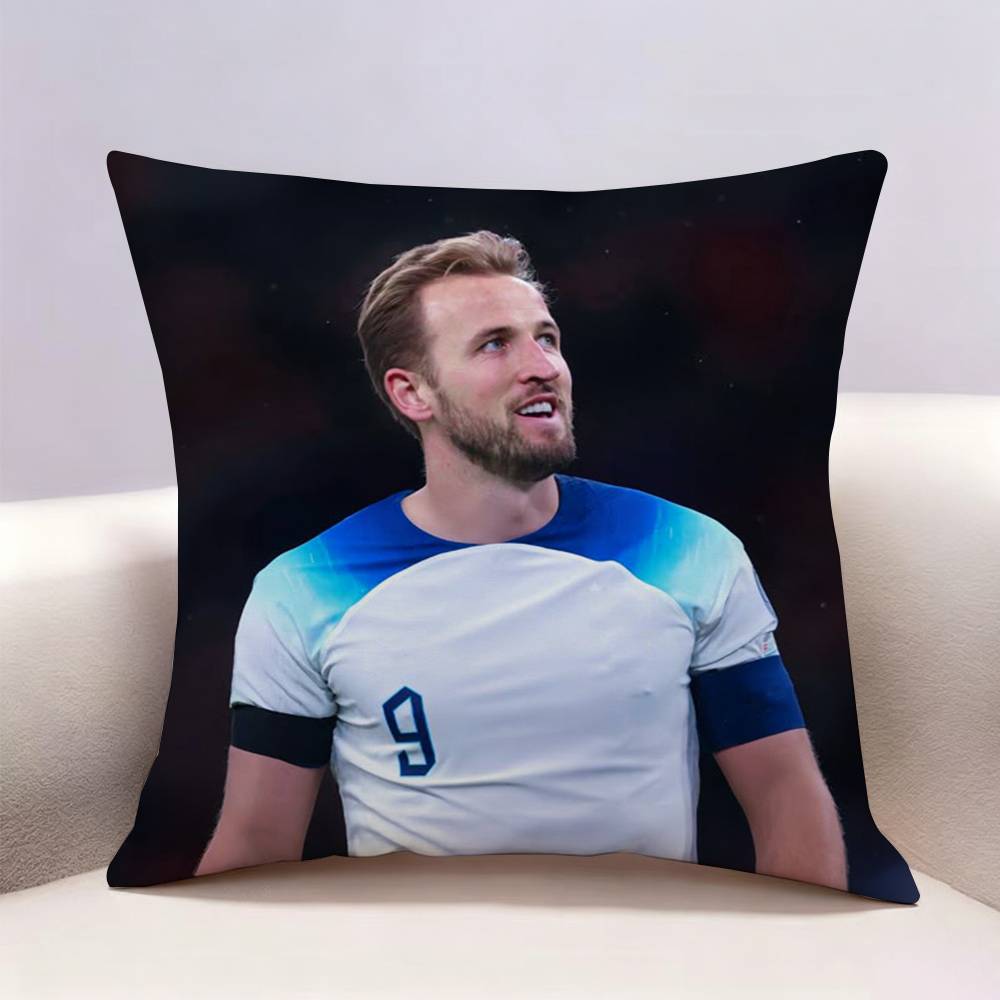 HHarry Kane football Doublesided print Pillow Case for Sofa Living Room Home office Decor Protective Cover