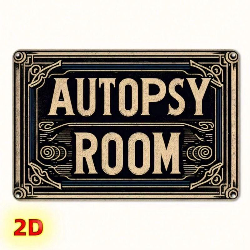 

Retro Metal Wall Art Tin Sign Home Room Decor 20x30cm