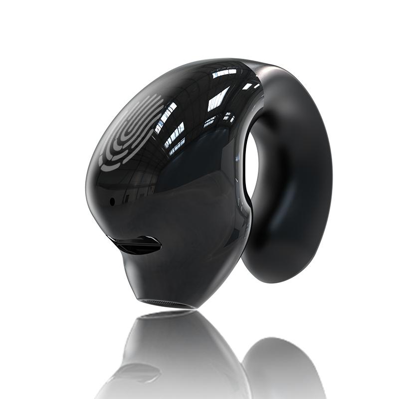 Mini Single Ear Bluetooth Wireless Headphone Ear-Clip Earphone Noise Reduction Bluetooth 5.3