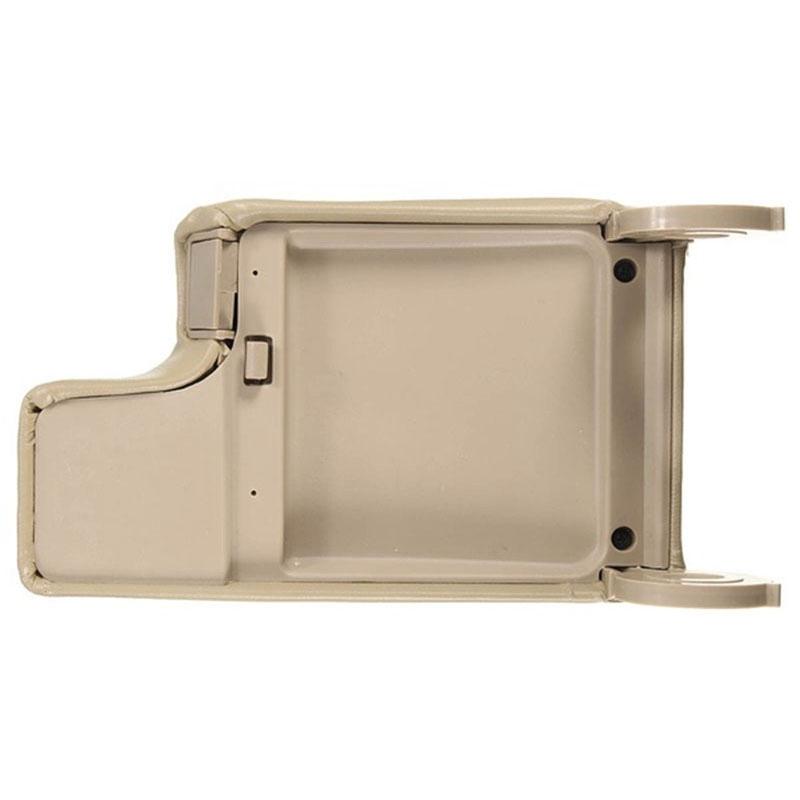 1Pcs Leather Armrest with Plastic Plate for BMW E46 3 Series 1999-2005 Left Hand Drive Beige