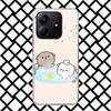 Cute Peach Goma Cat Phone Case for Xiaomi Redmi Note 15 14 14S 13 12 12S 11 Pro Plus 11E 11T 11S 10S 5G Soft Cover Fundas Redmi