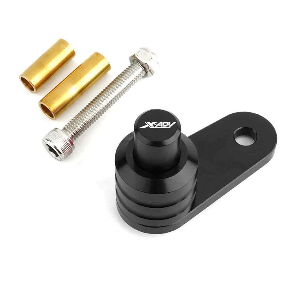 

For Honda Adv150 Adv350 X Adv 150 350 Xadv 750 CNC Parking Brake Switch Brake Lever Auxiliary Lock Slope Stop To Prevent Falls Logo Xadv Black