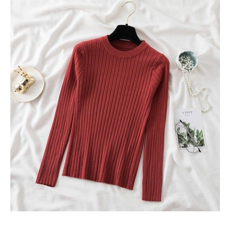 

Осенний вязаный женский свитер с круглым вырезом и длинными рукавами, мода 2023, корейский тонкий трикотаж, зимние повседневные полосатые топы, джемпер 28713 One Size цветочный