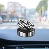Solar Powered Air Freshener Car Fragrance Decoration Airplane Solar Powered Rotating Freshener Odor Neutralizer For Vehicle