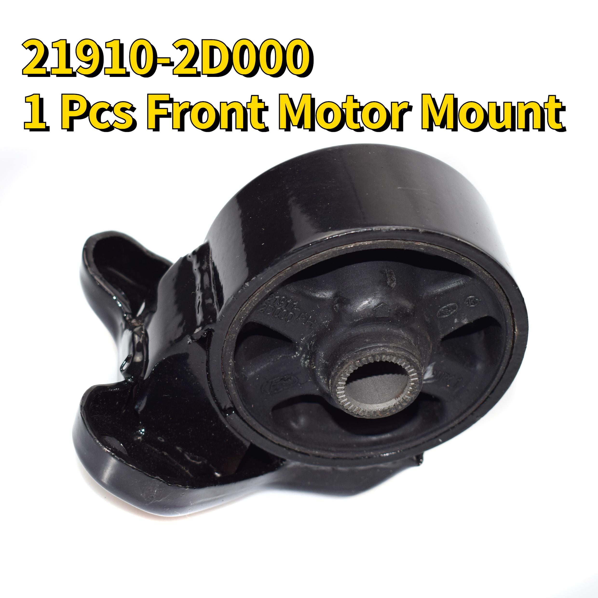 1 Pcs For Hyundai 2.0L Tiburon 2003-2008 & Elantra 2001-2006 Front / Front Right / Rear Left Engine Transmission Motor Mount X1 Front Mount