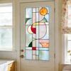 Static Glass Sticker Glue-Free Installation Electrostatic Window Film No Residue Waterproof Sunproof Privacy Film Day & Night Privacy Protection &