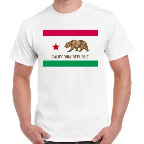 Cool California Republic Bear Star State Flag Ideal Gift Unisex T Shirt 939