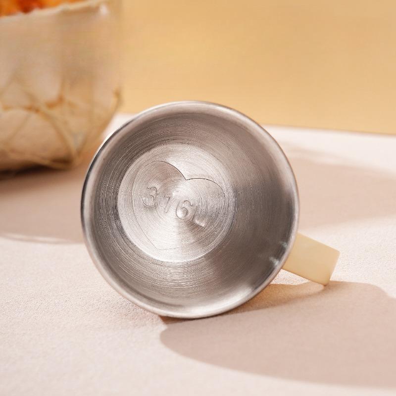 Food Grade 316L Stainless Steel Kids Cup Open Top Drinking Mug for Baby Toddler Training Cup BPA Free Durable Lightweight