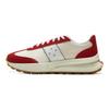 Li Ning Light Boat Reflective Trendy Sports Non-Slip Wear-Resistant Mid-Top Casual Shoes Unisex Casual Shoes Beige Red AZGV073-4