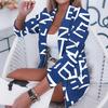 Wind new autumn fashion printed small blazer women's clothing