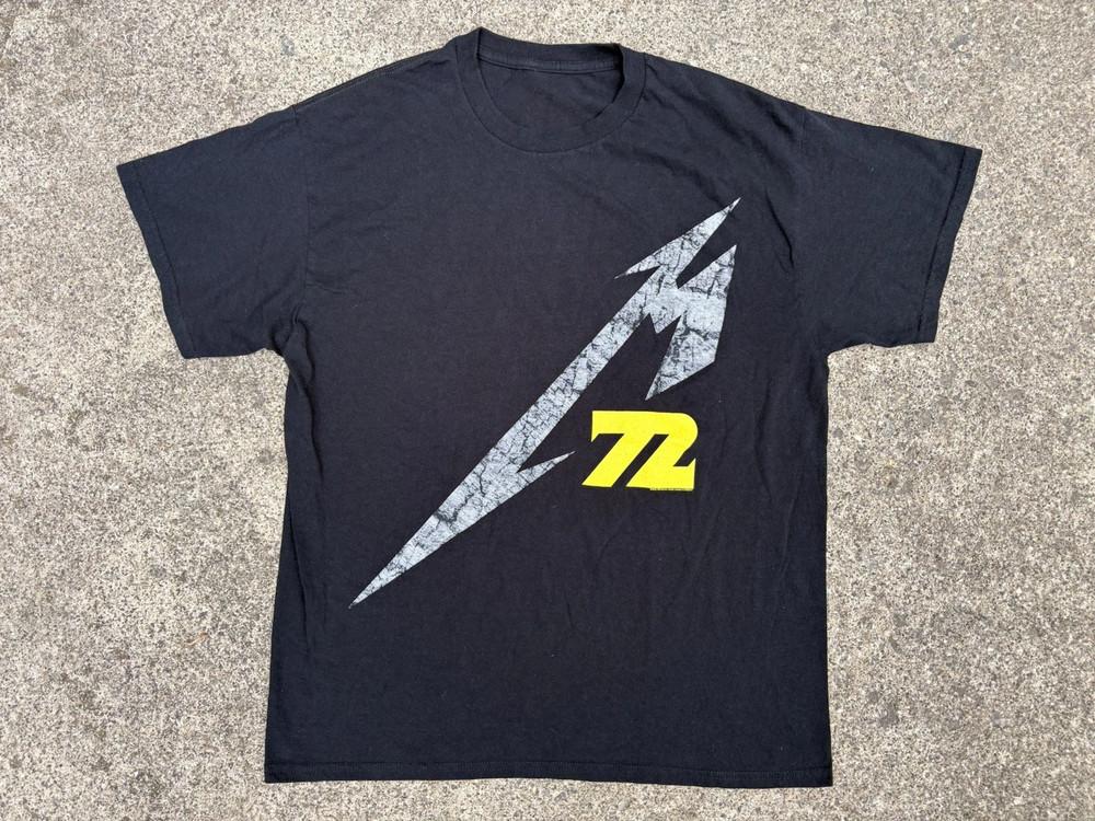 Metallica 72 Seasons 2023 Перепечатка Графика Рок-тура S-4XL Унисекс Футболка XXL